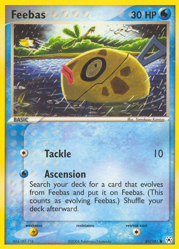 Feebas (61/101) [EX: Hidden Legends] | Fandemonia Ltd