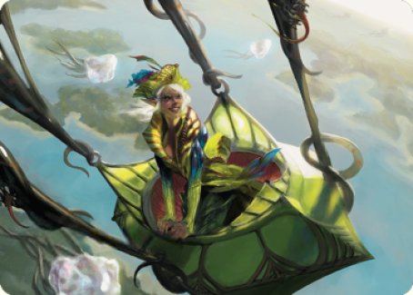 Nael, Avizoa Aeronaut Art Card [Dominaria United Art Series] | Fandemonia Ltd