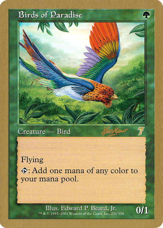 Birds of Paradise (Sim Han How) [World Championship Decks 2002] | Fandemonia Ltd