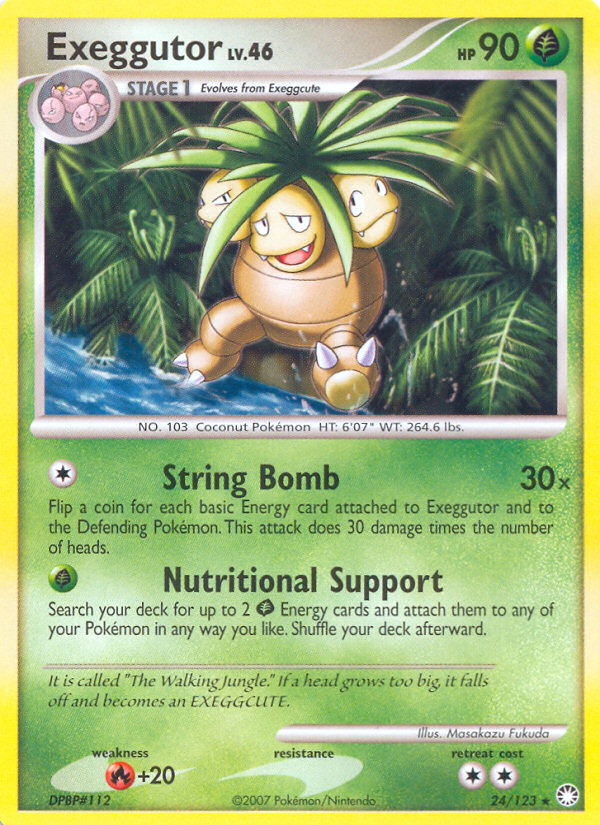 Exeggutor (24/123) [Diamond & Pearl: Mysterious Treasures] | Fandemonia Ltd