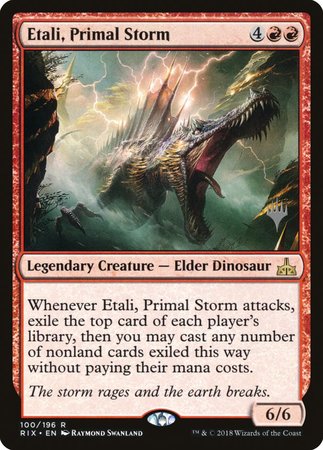 Etali, Primal Storm [Rivals of Ixalan Promos] | Fandemonia Ltd