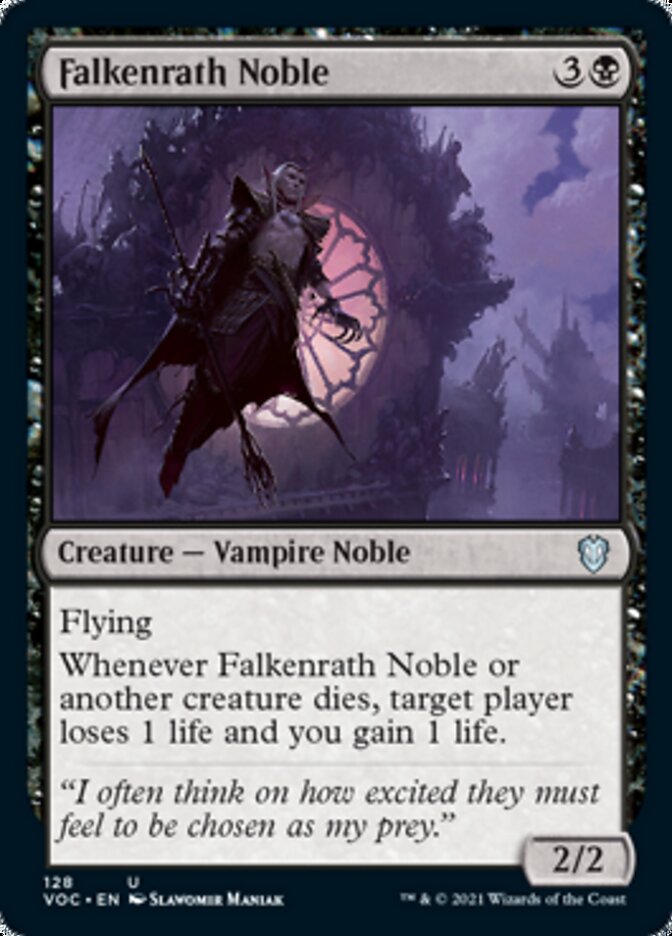 Falkenrath Noble [Innistrad: Crimson Vow Commander] | Fandemonia Ltd