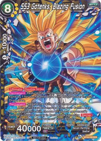 SS3 Gotenks, Blazing Fusion [BT10-153] | Fandemonia Ltd