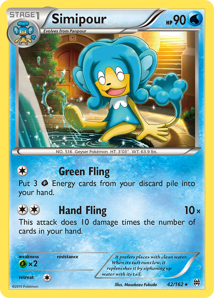 Simipour (42/162) [XY: BREAKthrough] | Fandemonia Ltd