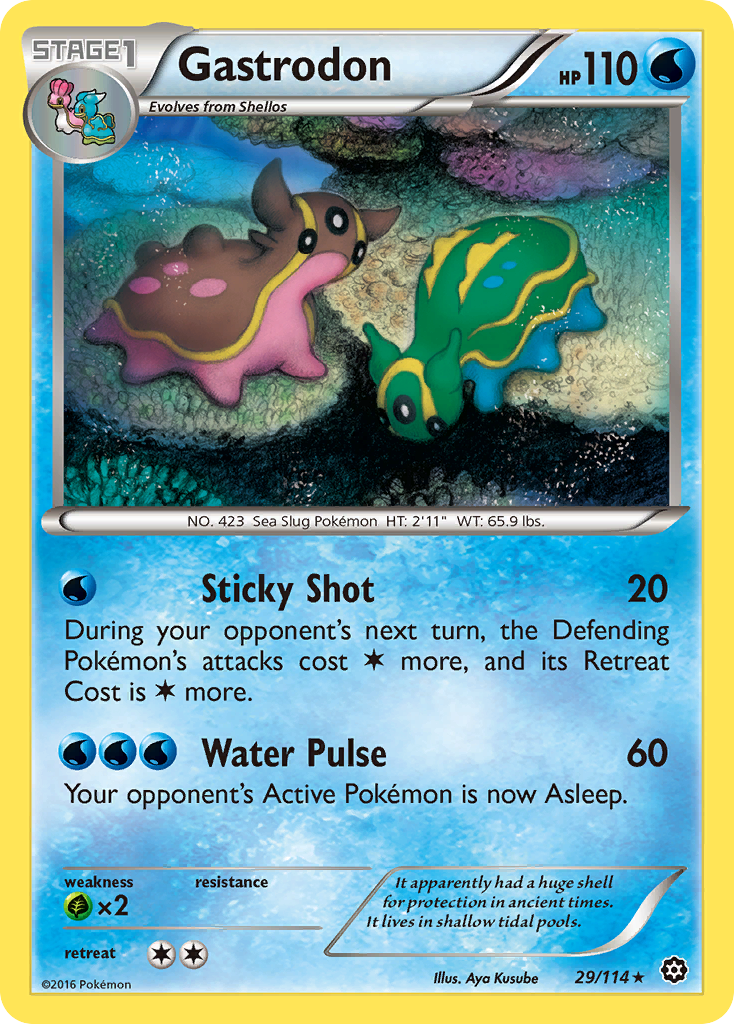 Gastrodon (29/114) [XY: Steam Siege] | Fandemonia Ltd