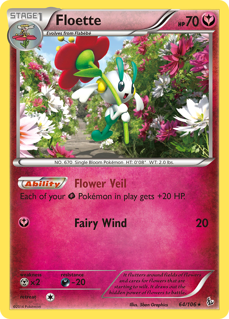 Floette (64/106) [XY: Flashfire] | Fandemonia Ltd