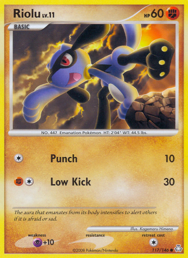 Riolu (117/146) [Diamond & Pearl: Legends Awakened] | Fandemonia Ltd