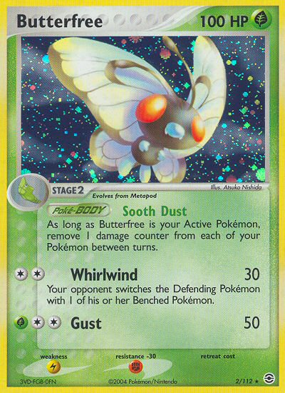 Butterfree (2/112) [EX: FireRed & LeafGreen] | Fandemonia Ltd