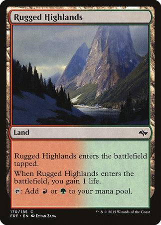 Rugged Highlands [Fate Reforged] | Fandemonia Ltd