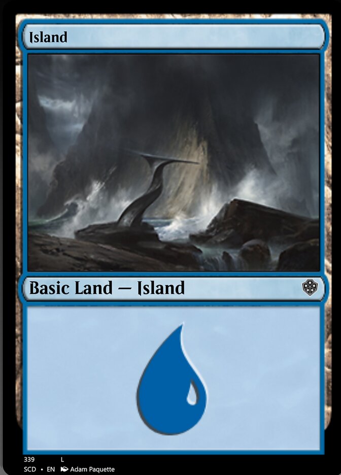 Island (339) [Starter Commander Decks] | Fandemonia Ltd