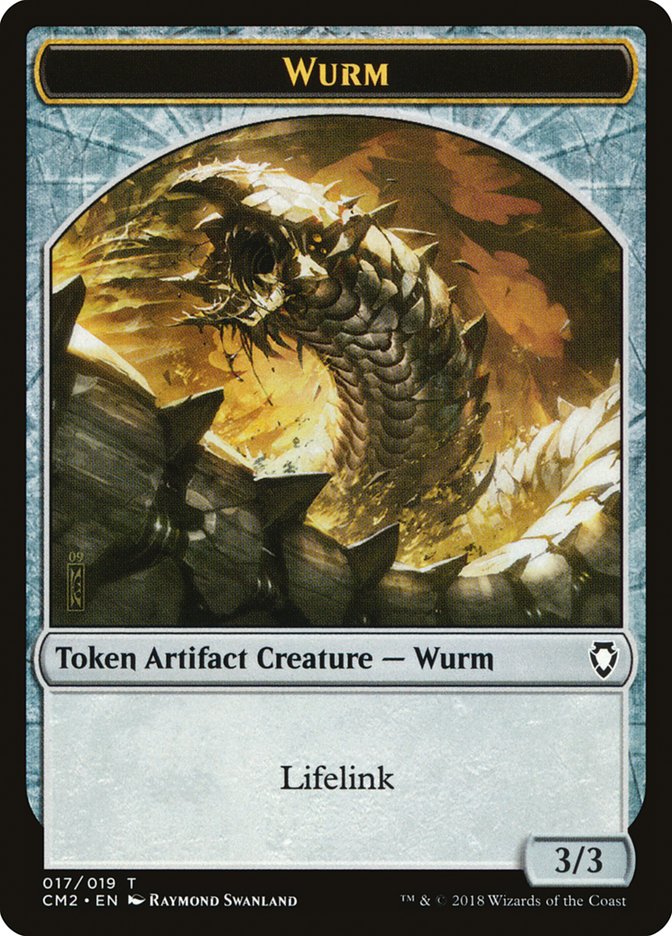 Wurm (Lifelink) [Commander Anthology Volume II Tokens] | Fandemonia Ltd