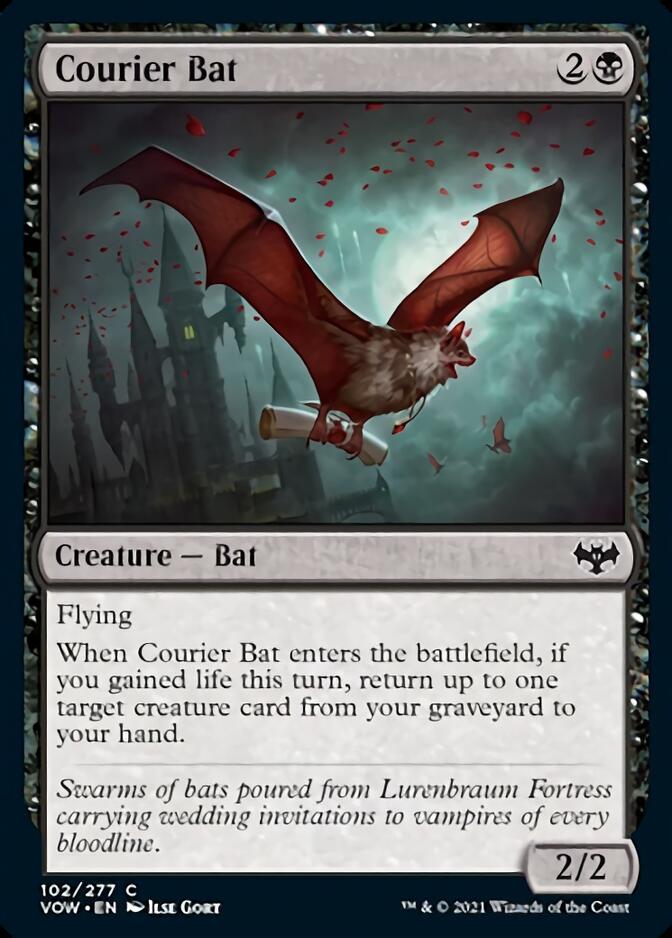 Courier Bat [Innistrad: Crimson Vow] | Fandemonia Ltd