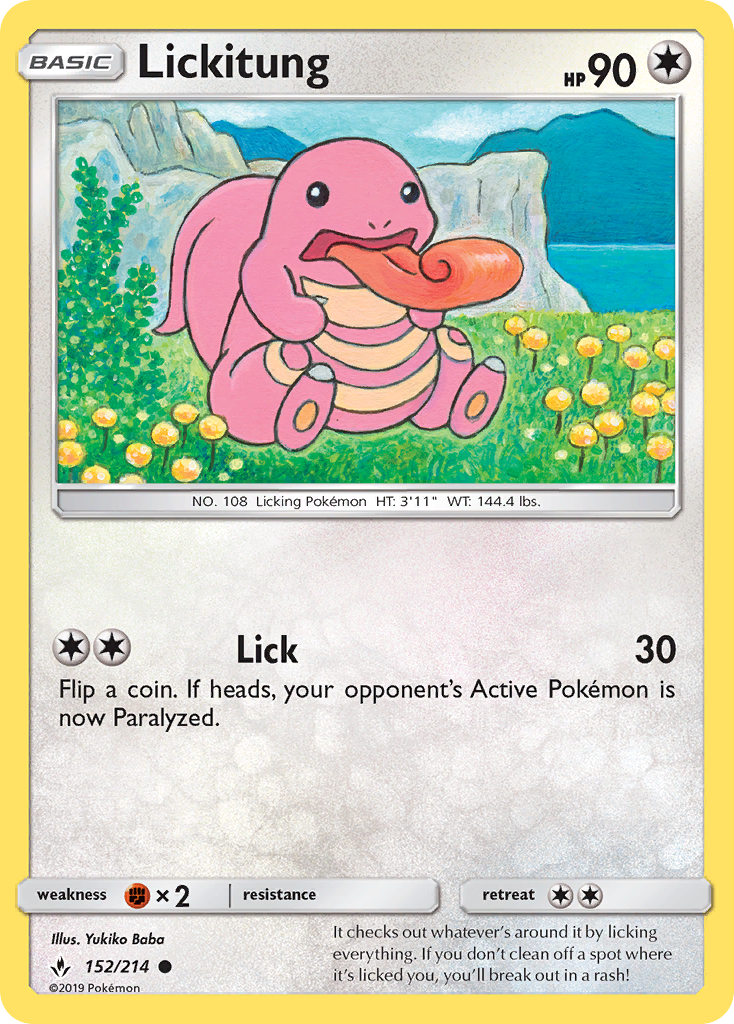 Lickitung (152/214) [Sun & Moon: Unbroken Bonds] | Fandemonia Ltd