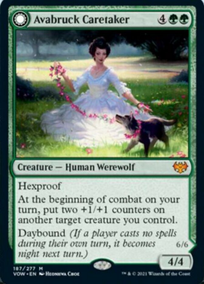 Avabruck Caretaker // Hollowhenge Huntmaster [Innistrad: Crimson Vow] | Fandemonia Ltd