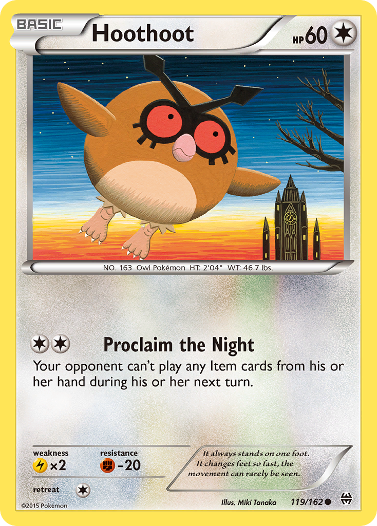 Hoothoot (119/162) [XY: BREAKthrough] | Fandemonia Ltd