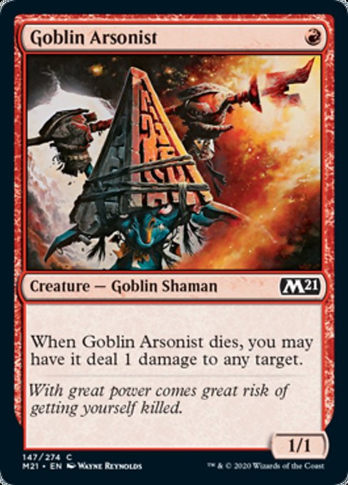 Goblin Arsonist [Core Set 2021] | Fandemonia Ltd