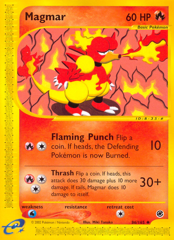 Magmar (86/165) [Expedition: Base Set] | Fandemonia Ltd