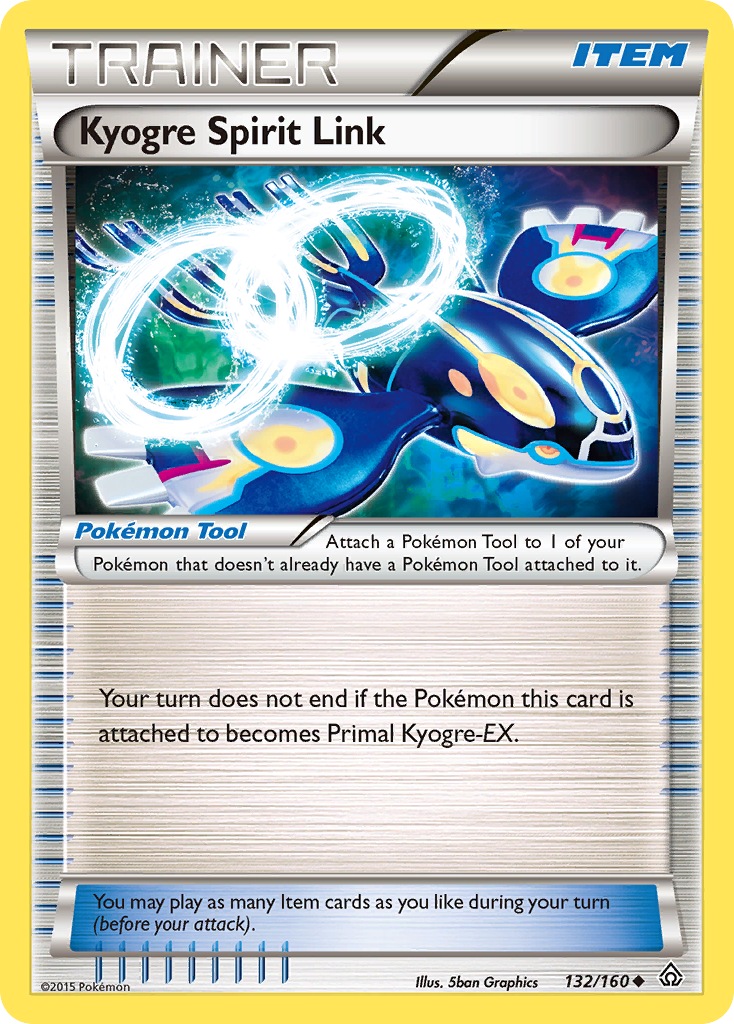 Kyogre Spirit Link (132/160) [XY: Primal Clash] | Fandemonia Ltd