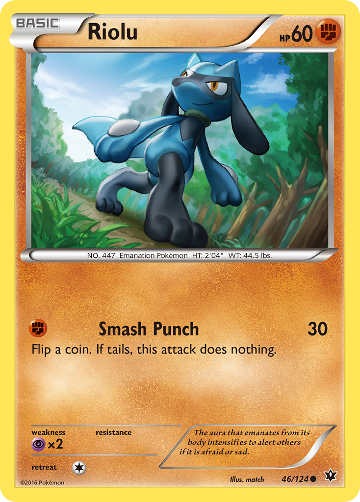 Riolu (46/124) [XY: Fates Collide] | Fandemonia Ltd