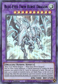 Blue-Eyes Twin Burst Dragon (Blue) [LDS2-EN019] Ultra Rare | Fandemonia Ltd