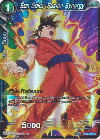 Son Goku, Fusion Synergy (BT12-032) [Vicious Rejuvenation Prerelease Promos] | Fandemonia Ltd