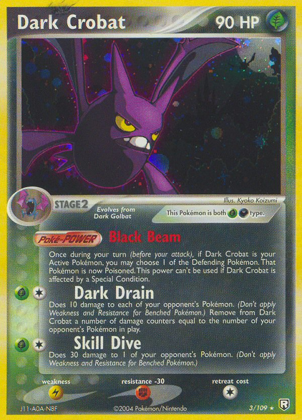 Dark Crobat (3/109) [EX: Team Rocket Returns] | Fandemonia Ltd