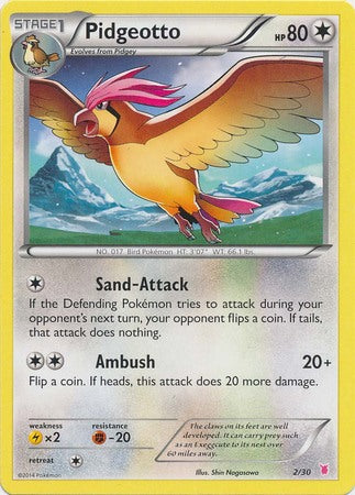 Pidgeotto (2/30) [XY: Trainer Kit 1 - Wigglytuff] | Fandemonia Ltd