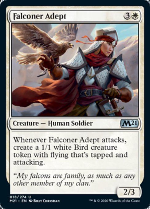 Falconer Adept [Core Set 2021] | Fandemonia Ltd