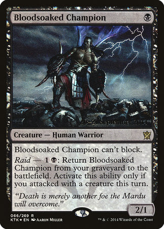 Bloodsoaked Champion [Khans of Tarkir Promos] | Fandemonia Ltd