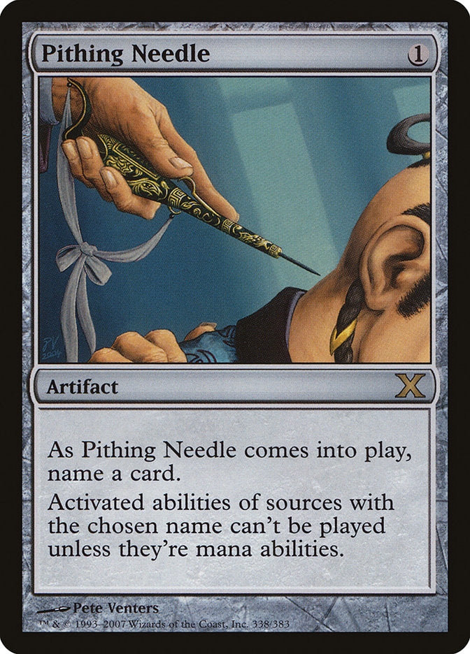 Pithing Needle [Tenth Edition] | Fandemonia Ltd