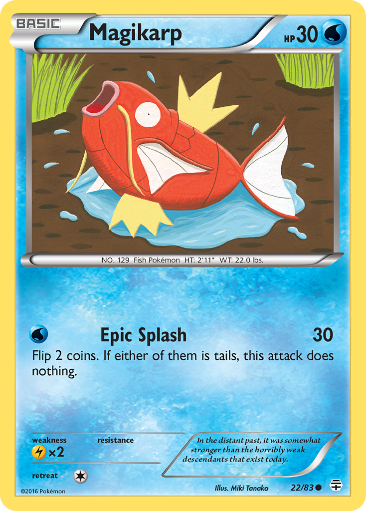 Magikarp (22/83) [XY: Generations] | Fandemonia Ltd