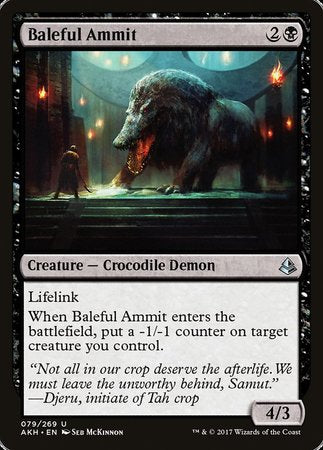 Baleful Ammit [Amonkhet] | Fandemonia Ltd