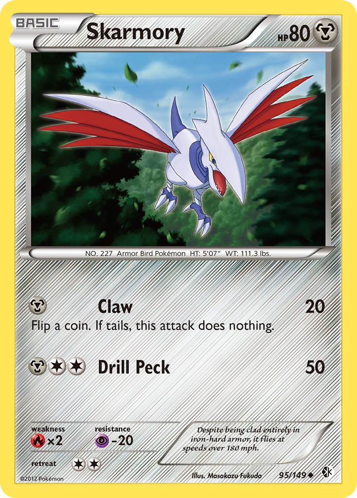 Skarmory (95/149) [Black & White: Boundaries Crossed] | Fandemonia Ltd