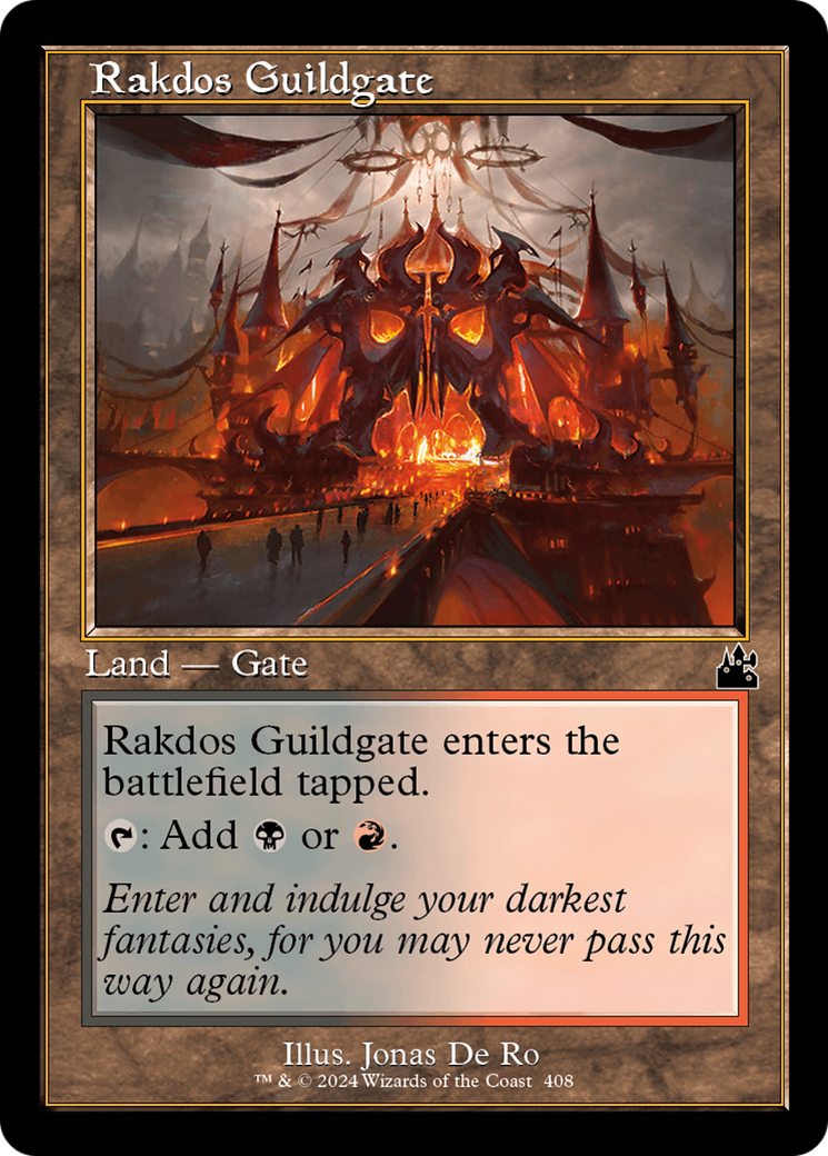 Rakdos Guildgate (Retro Frame) [Ravnica Remastered] | Fandemonia Ltd