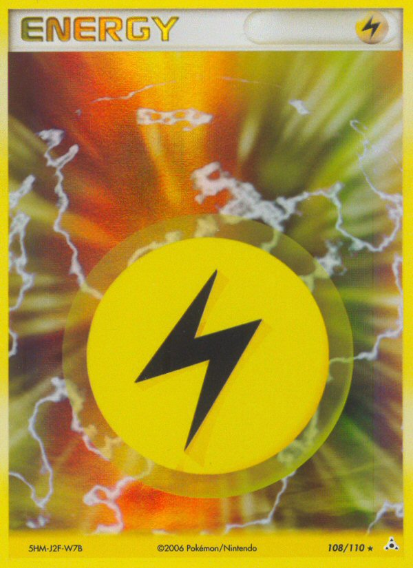 Lightning Energy (108/110) [EX: Holon Phantoms] | Fandemonia Ltd