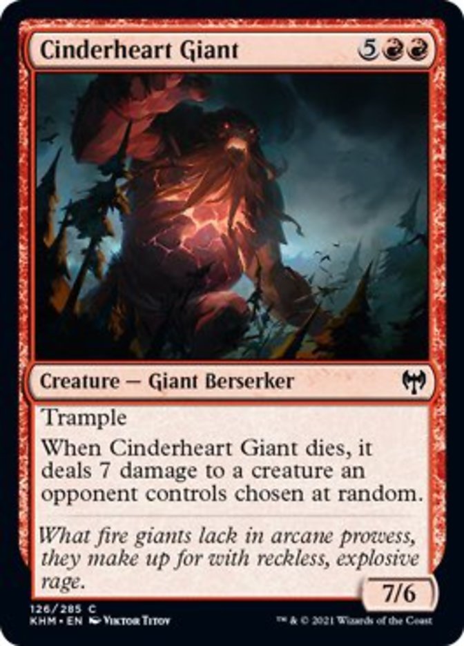 Cinderheart Giant [Kaldheim] | Fandemonia Ltd