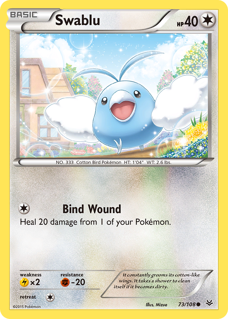 Swablu (73/108) [XY: Roaring Skies] | Fandemonia Ltd