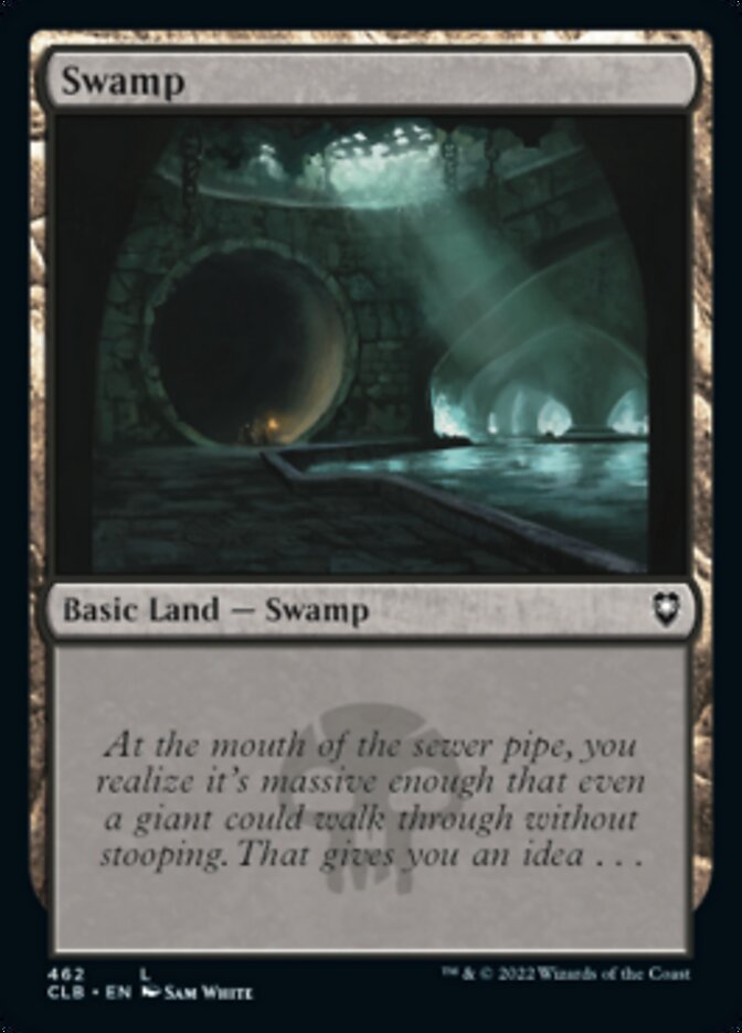 Swamp (462) [Commander Legends: Battle for Baldur's Gate] | Fandemonia Ltd