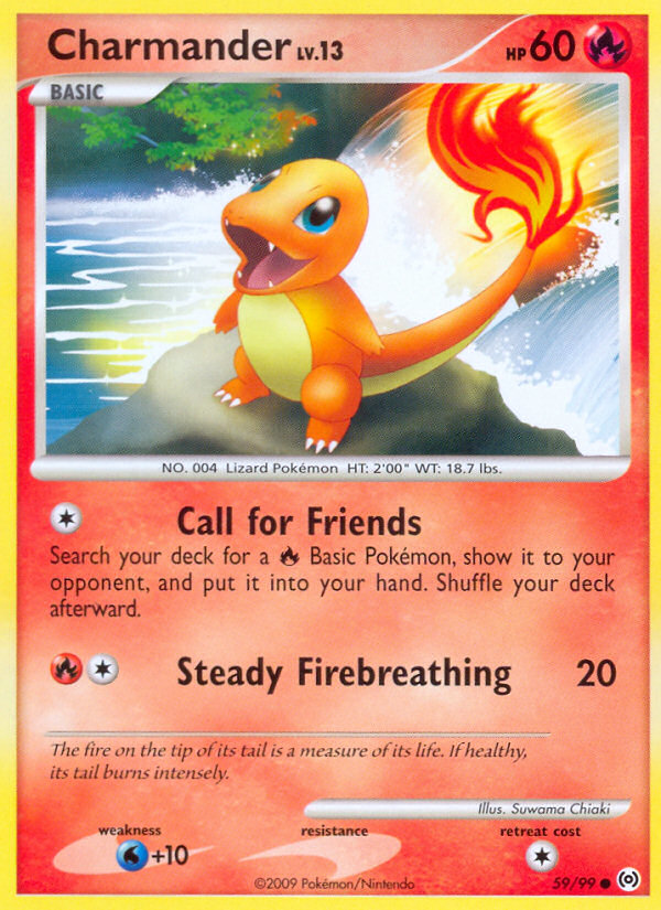 Charmander (59/99) [Platinum: Arceus] | Fandemonia Ltd