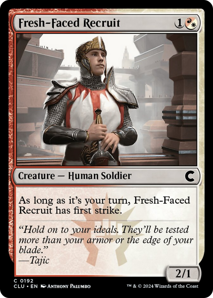 Fresh-Faced Recruit [Ravnica: Clue Edition] | Fandemonia Ltd