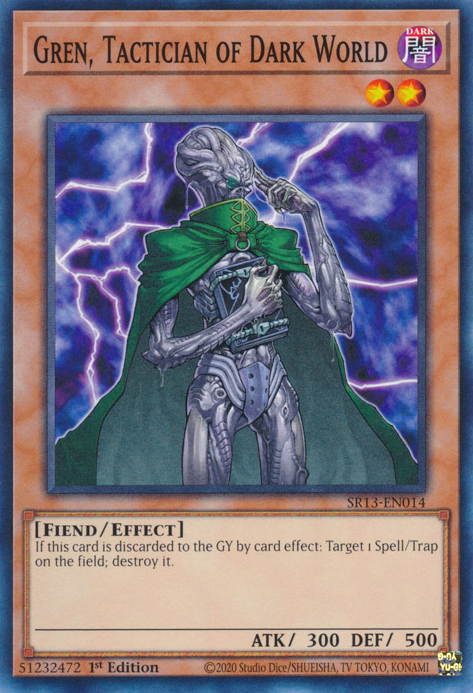 Gren, Tactician of Dark World [SR13-EN014] Common | Fandemonia Ltd