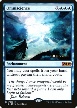 Omniscience [Core Set 2019 Promos] | Fandemonia Ltd