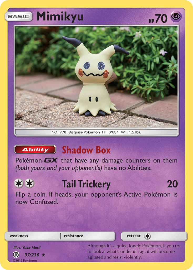 Mimikyu (97/236) [Sun & Moon: Cosmic Eclipse] | Fandemonia Ltd