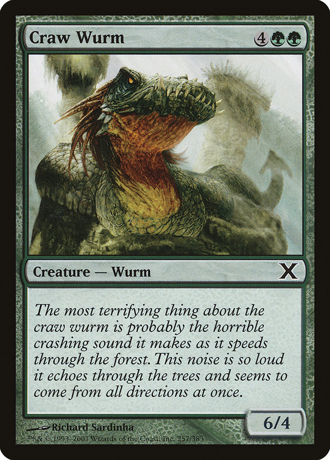 Craw Wurm [Tenth Edition] | Fandemonia Ltd