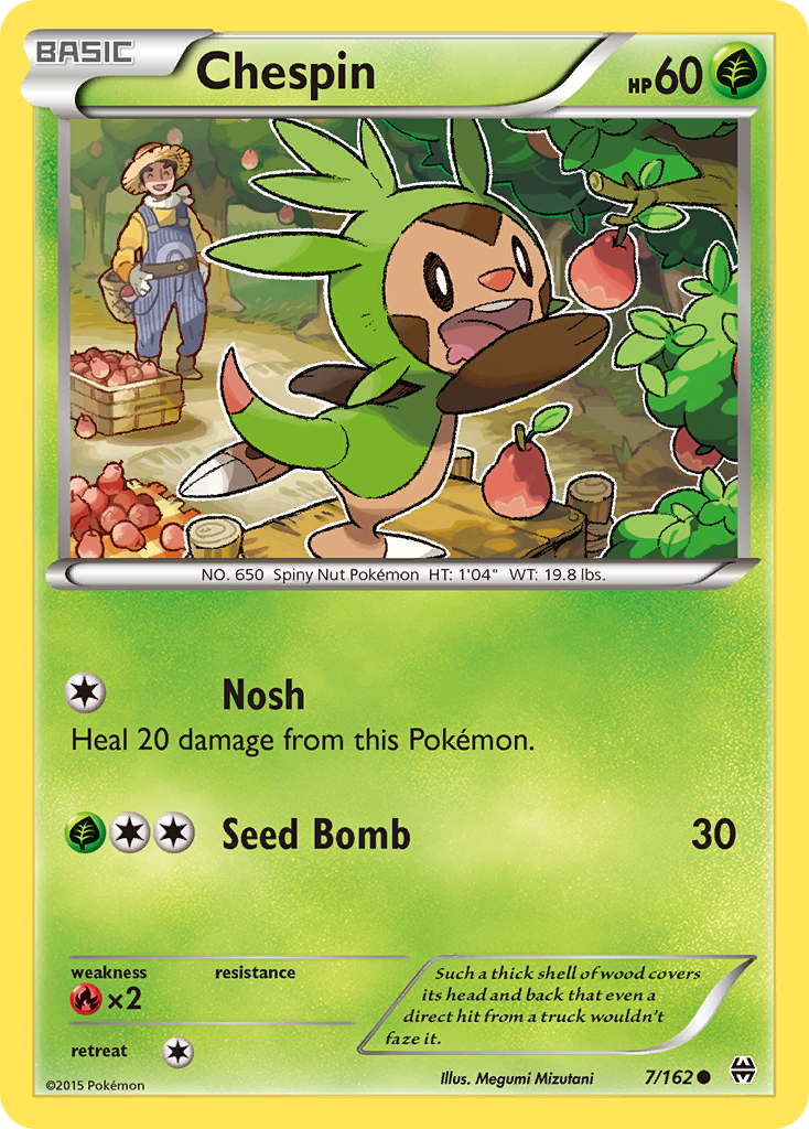 Chespin (7/162) [XY: BREAKthrough] | Fandemonia Ltd