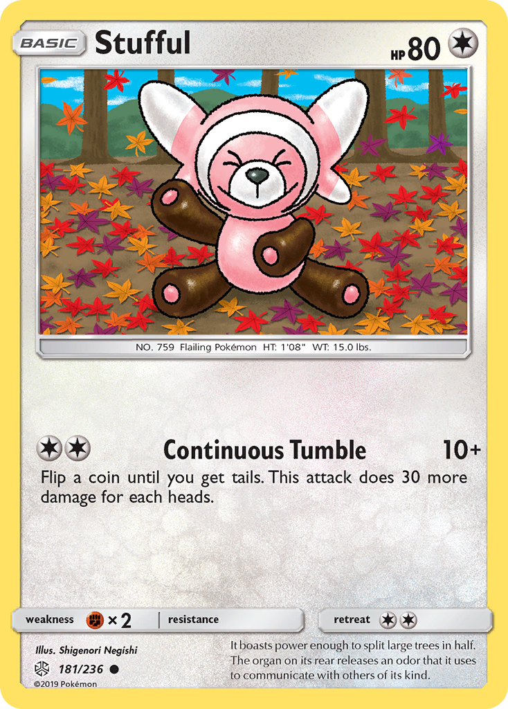 Stufful (181/236) [Sun & Moon: Cosmic Eclipse] | Fandemonia Ltd