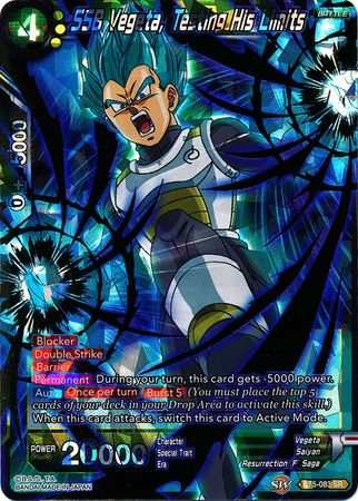 SSB Vegeta, Testing His Limits (BT5-083) [Miraculous Revival] | Fandemonia Ltd