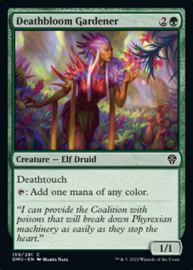 Deathbloom Gardener [Dominaria United] | Fandemonia Ltd