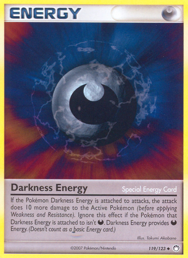 Darkness Energy (119/123) [Diamond & Pearl: Mysterious Treasures] | Fandemonia Ltd