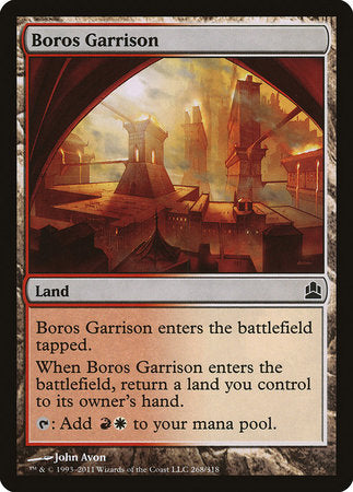 Boros Garrison [Commander 2011] | Fandemonia Ltd